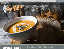 Tablet Screenshot of olive-catering.com